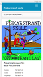 Mobile Screenshot of fiskarstrand.skule.no