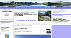Desktop Screenshot of fjaerland.skule.no
