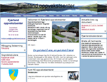 Tablet Screenshot of fjaerland.skule.no