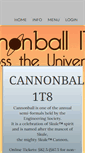 Mobile Screenshot of cannonball.skule.ca