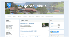 Desktop Screenshot of bjordal.skule.no