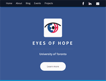 Tablet Screenshot of eyesofhope.skule.ca