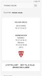 Mobile Screenshot of holsen.skule.no