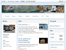 Tablet Screenshot of kyrkjebo.skule.no