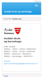 Mobile Screenshot of guddal.skule.no